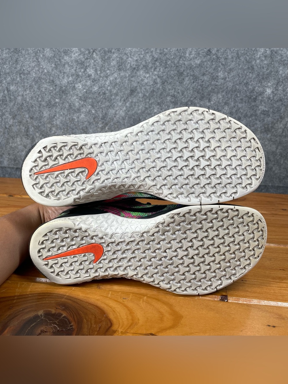 Nike Metcon DSX Flyknit 2 Men’s 7.5 WOD Paradise Gym Training Shoes AH7843-180 - Picture 14 of 16